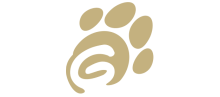 Gallipots Pet Health Store and Dog Grooming Paw Logo Small