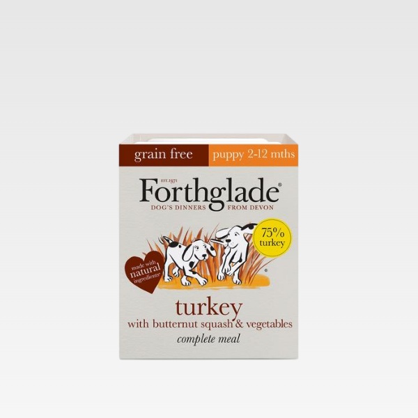 Forthglade Puppy Turkey with Butternut Squash Dog Food Front