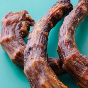 Natural Turkey Necks For Dogs Close Up Product Image