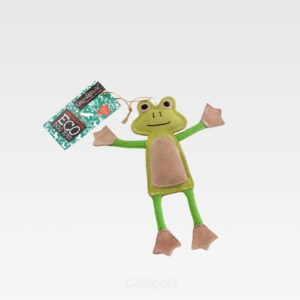 Francois Le Frog Eco-Friendly Dog Toy Green & Wilds Product Image